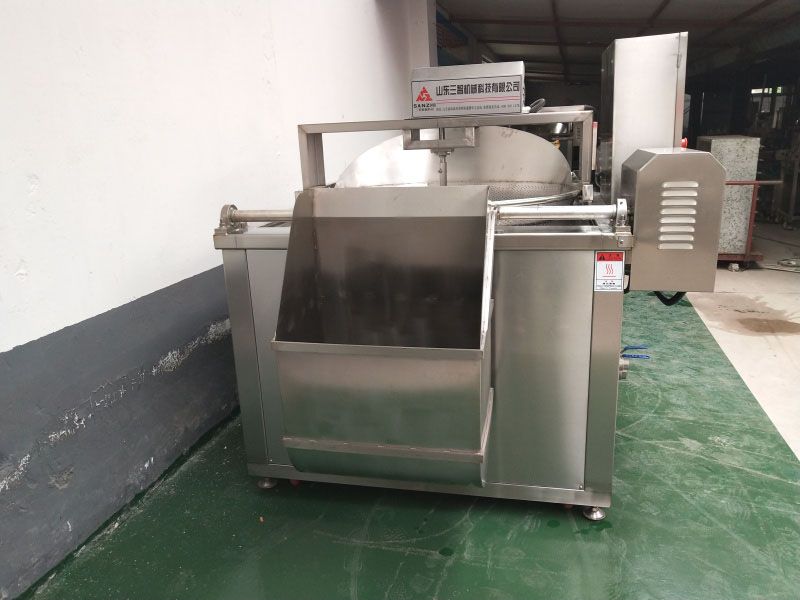 魚豆腐全自動油炸機(jī)1