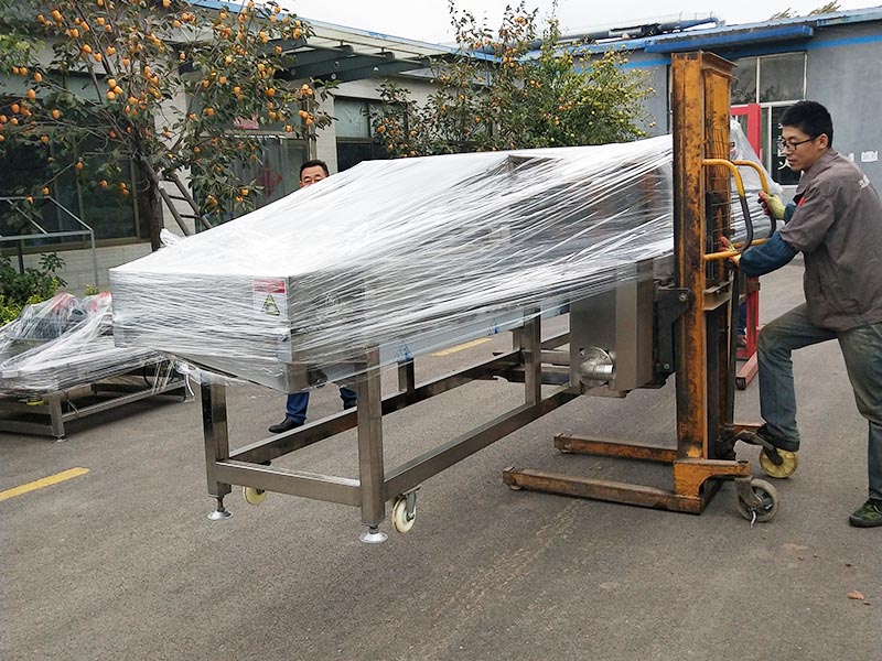 噴淋清洗機(jī)發(fā)貨